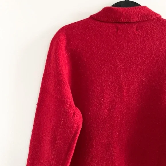 Red Wool Jacket - Picture 9 of 10